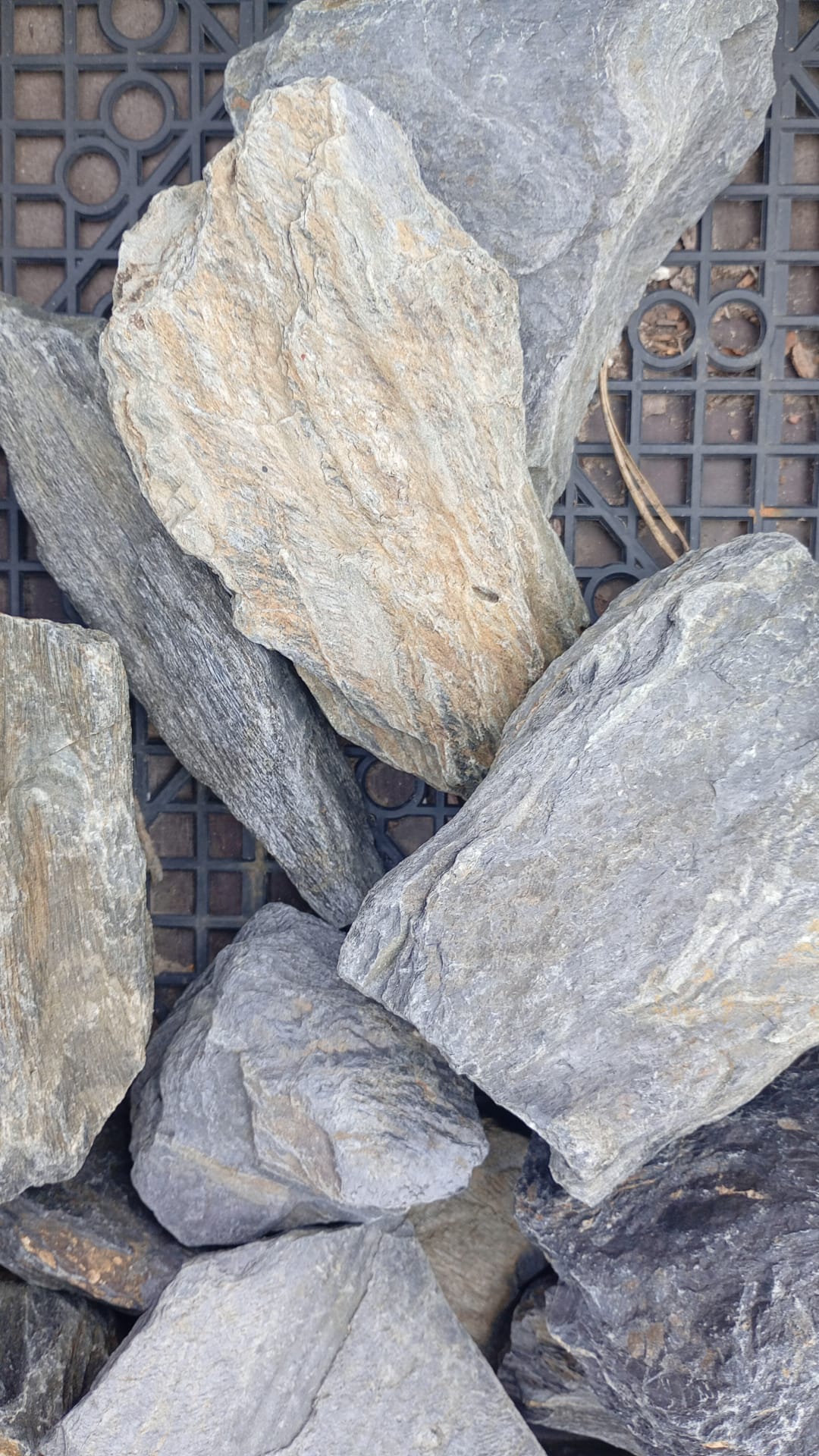 Dark stone
